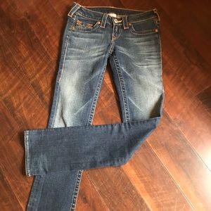 TRUE RELIGION WOMENS JEANS Size 26 x 33